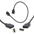 Powermaster RGB Led Bağlantı Erkek-Dişi Jumperlı 4 Pin Kablo