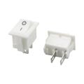 IC-120B Mini Işıksız On-Off 2P Anahtar Beyaz