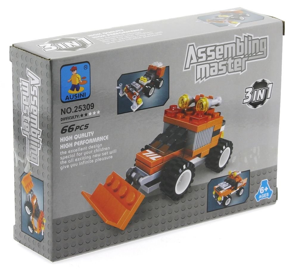 Ausini Assembling Master 3 in 1 66 Parça Traktörler