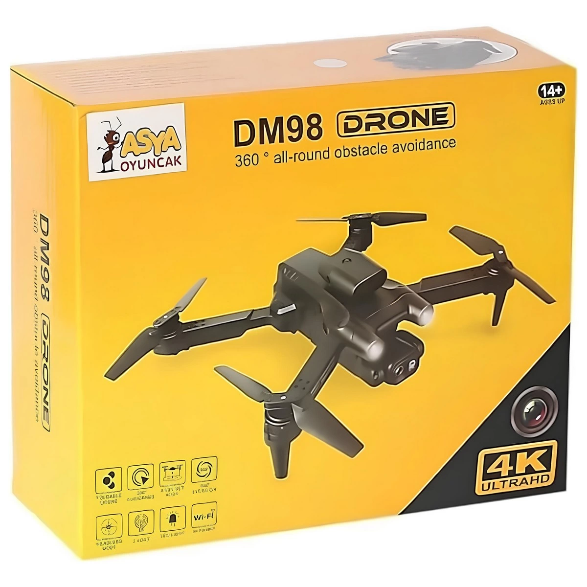 Asya Oyuncak Çift Kameralı Drone - 22571-DM98