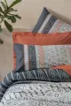 Cotton Box Toprak Çift Kişilik Nevresim Takımı Strata Tarçın