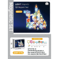 7.5CM Işıklı Manyetik Blok 86 Parça CH1176