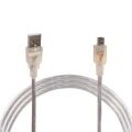 Powermaster iPod Şarj Aleti Kablosu 5 Pin Geniş 1.5 Metre Şeffaf