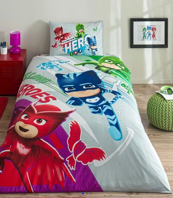 Taç Pj Maks Süper Team Tek Kişilik Lisanslı Nevresim Takımı