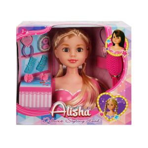 Alisha Delüks Büst Saç Tasarım Seti