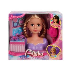 Alisha Delüks Büst Saç Tasarım Seti