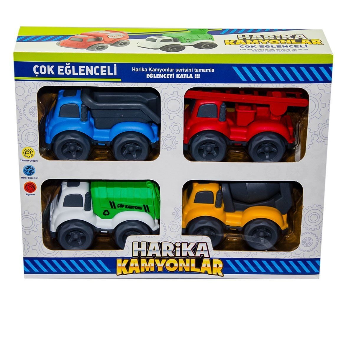 CNM20 4lü Kutulu Harika Kamyonlar 30 