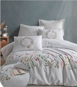 Altınbaşak Creaforce Çift Kişilik Nevresim Takımı Elias Marble