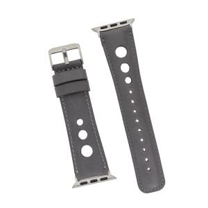 Apple Watch Uyumlu Deri Kordon Çember 42-44-45mm RST9