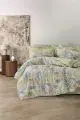 Cotton Box  Saten Nevresim Takımı Çift Kişilik Canopy Yeşil