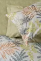 Cotton Box  Saten Nevresim Takımı Çift Kişilik Canopy Yeşil