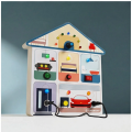 Top Bright Ahşap Oyuncaklar Alarm Evi