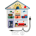 Top Bright Ahşap Oyuncaklar Alarm Evi