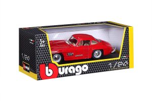 Bburago 1:24 Mersedes Benz 300SL 1954 Model Araba