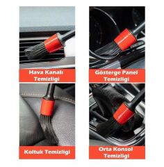 CM-235 Araba Temizlik Detay Fırçası 5li Set