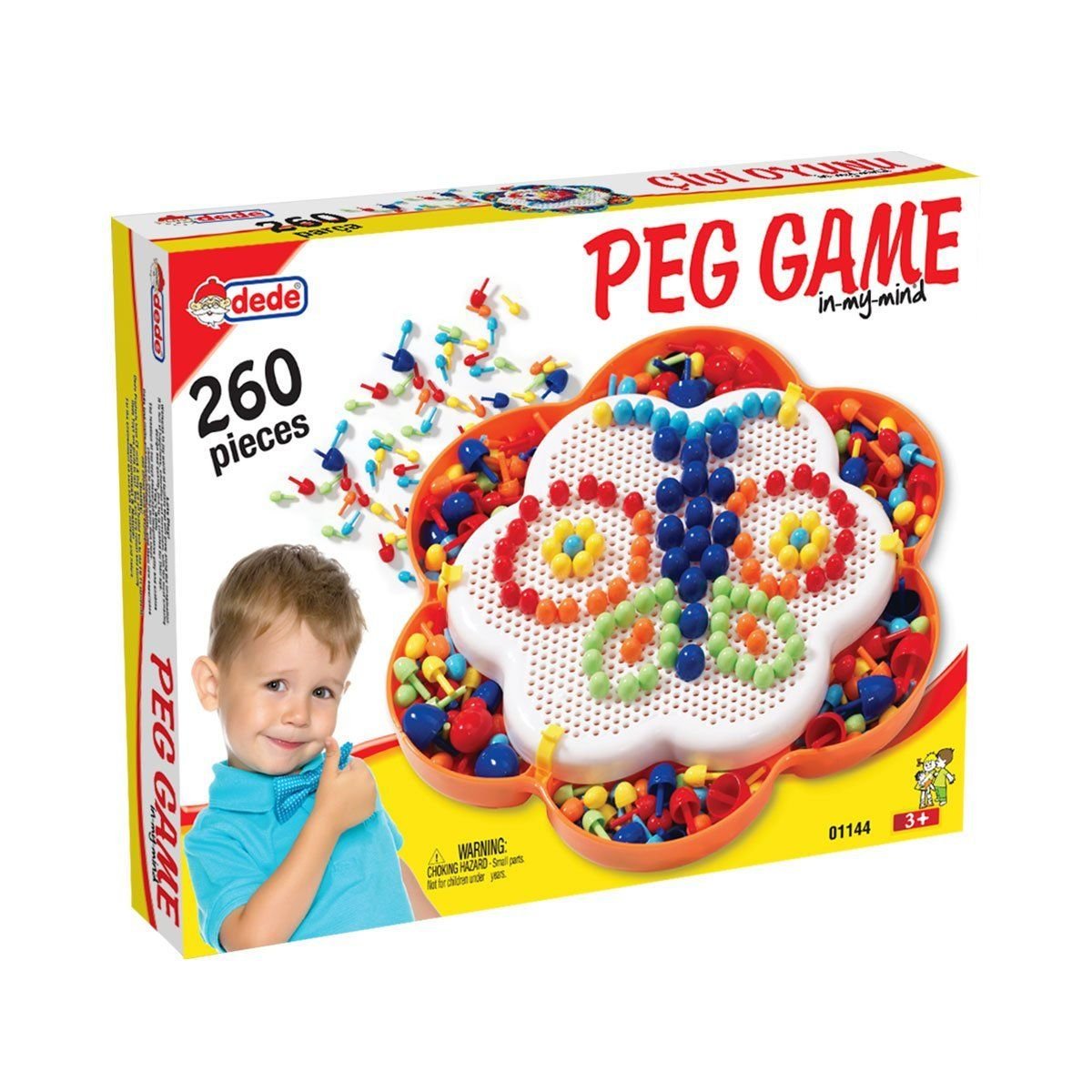 01144  - Çivi Oyunu / In-My-Mind Ped Game 260 Parça / +3 Yaş