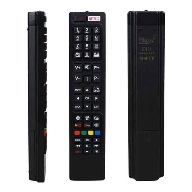 Hey Küçük Kalıp Vestel Netflix - Youtube - Play Tuşlu Lcd Led TV Kumanda RC4848F RC5 30094759