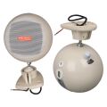 MagicVoice MV-12 7.5 CM 20 Watt Komütatörlü Hat Trafolu Krem Beyazı Sütun Sarkık Hoparlör (2'li Takım)