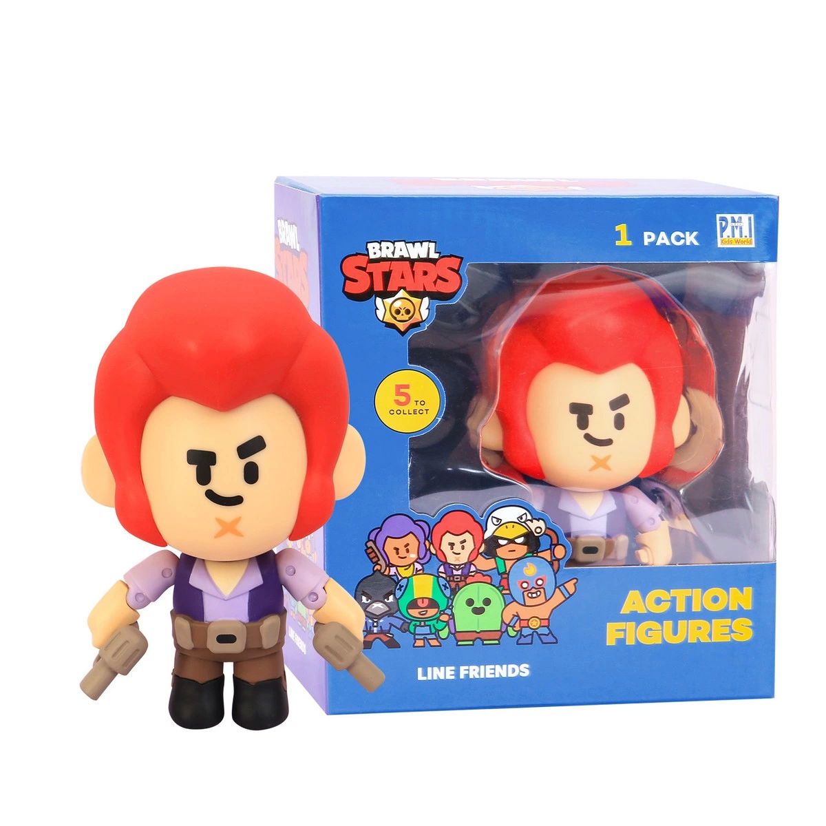 Brawl Stars Tekli Aksiyon Figürü - Stokta Olan Model Gönderilir