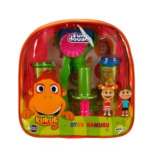 Kukuli Çantalı Oyun Hamuru Seti 80 gr.