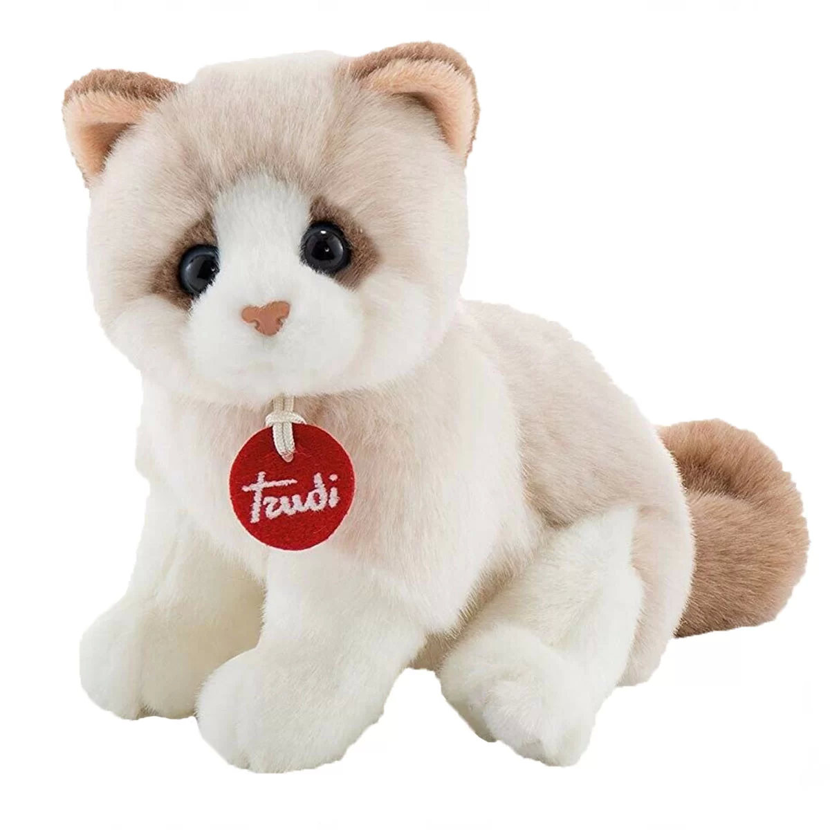 Trudi Kitty Peluş Beyaz Bej Kedi 20 cm - TUD20872