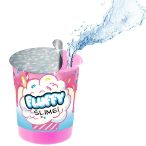 Fluffy Slime Marshmallow Dokulu Pembe