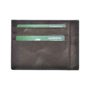 Deri Kartlık BLWL018 TN18EF Gri