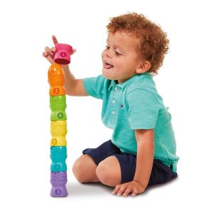 73083 Tomy, Saklambaçlı Yumurta Kule Seti, 6-36 ay