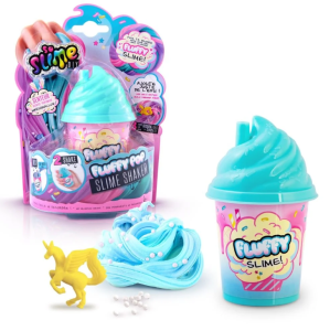 Fluffy Slime Marshmallow Dokulu Mavi
