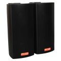 MagicVoice MV-19 2x7.5 CM 40 Watt Komütatörlü Hat Trafolu Siyah Sütun Hoparlör (2'li Takım)