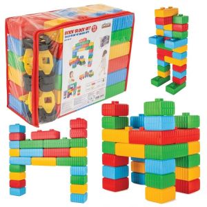 Tuğla Blok ve Araba Seti - 03251-G1137