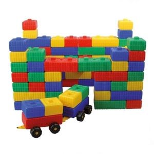 Tuğla Blok ve Araba Seti - 03251-G1137