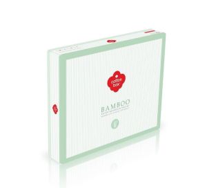 Cotton Box Çift Kişilik Bambu Saten Nevresim Takımı Mavi