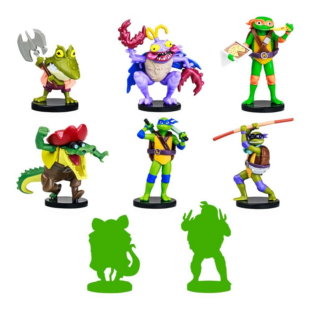 TMNT Figürlü Kalem Başlığı 8'li Paket