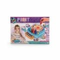 KSY997 TOYCRAF DIY PİLLİ DÖNER ZEMİN GRAFİTY AKTİVİTE OYUNCAĞI