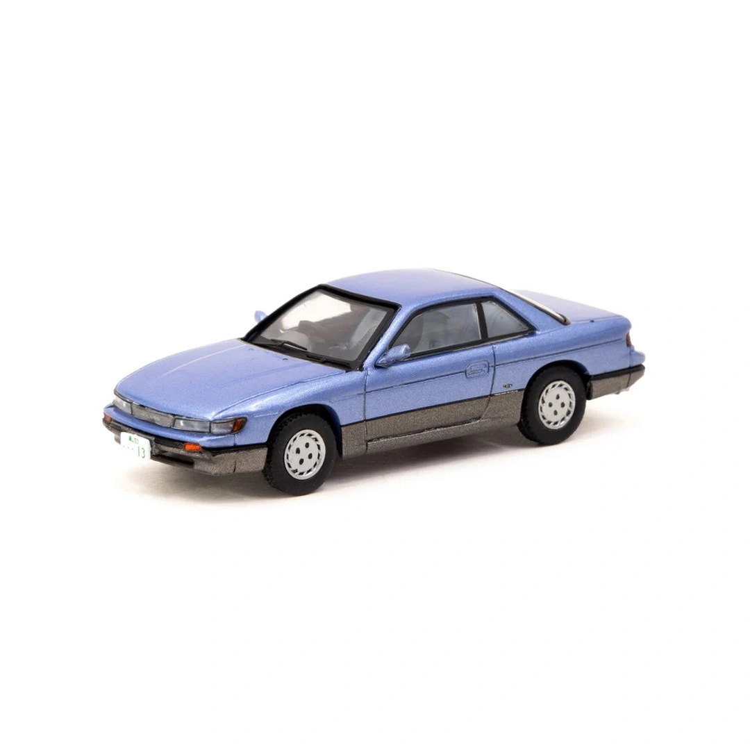 Tarmac Works 1/64 VERTEX Nissan Silvia S13 Blue/Grey