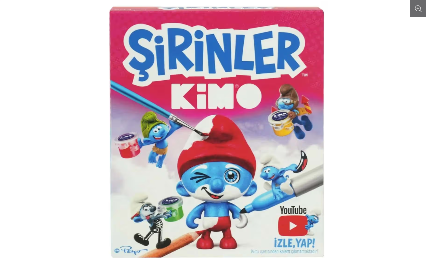 Kimo Şirinler Sürpriz Figür Tasarım Seti