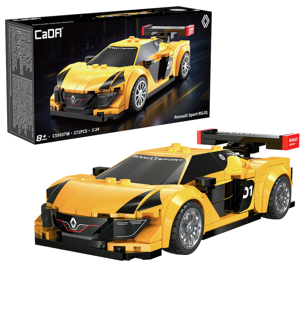 C55037W CADA RENAULT SPORT RS 01 271 PARÇA BLOCK OYUNCAK