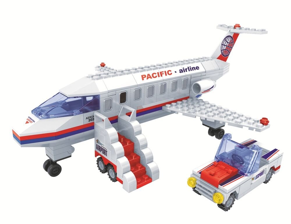 Ausini City Özel Jet Uçağı Seti  Parça