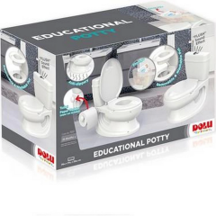 Dolu Nuve Potty Lazımlık 2 in 1 Bej