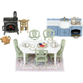 Sylvanian Families Kırmızı Çatılı Nehir Malikanesi Elegan Yemek Odası