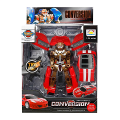 1:24 Sesli ve Işıklı Dönüşebilen Robot 22 cm - S00018992 - 1 Adet Stokta Olan Gönderilir