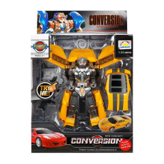 1:24 Sesli ve Işıklı Dönüşebilen Robot 22 cm - S00018992 - 1 Adet Stokta Olan Gönderilir