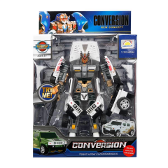 1:24 Sesli ve Işıklı Dönüşebilen Robot 22 cm - S00018992 - 1 Adet Stokta Olan Gönderilir