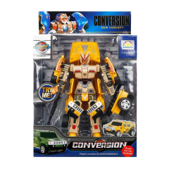 1:24 Sesli ve Işıklı Dönüşebilen Robot 22 cm - S00018992 - 1 Adet Stokta Olan Gönderilir
