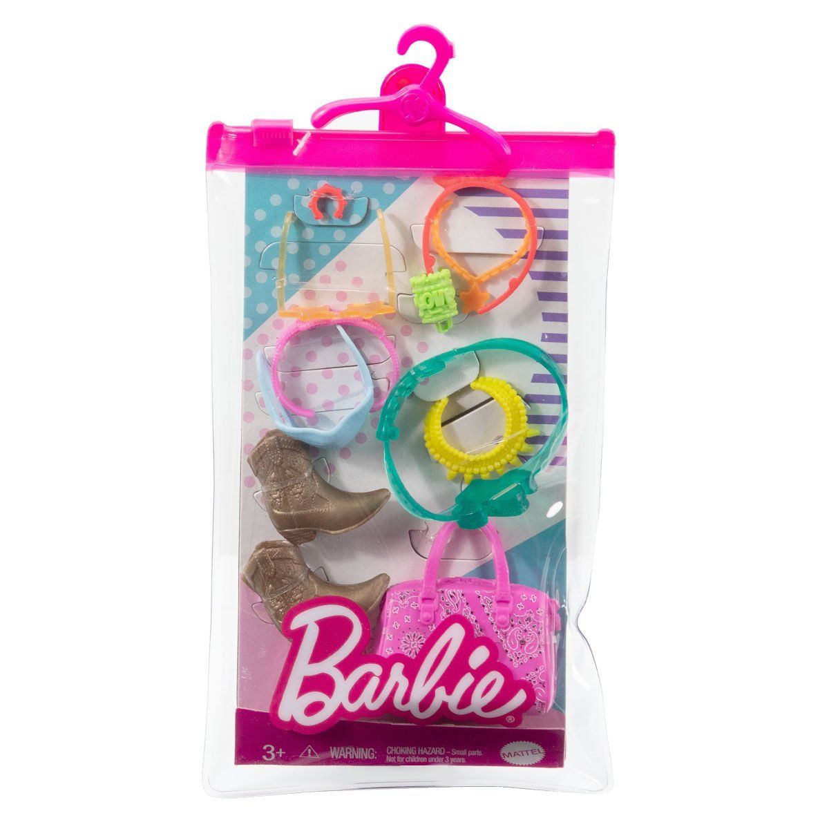 GWD98 Barbie'nin Moda Aksesuarları Paketleri - Stokta Olan Gönderilir