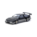 Tarmac Works 1/64 Toyota Sprinter Trueno AE86 Widebody Black/Grey - Designed by Jon Sibal - Malaysia Special Edition