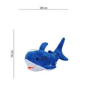 KZL-1811201 Kızılkaya, Müzikli Peluş Köpek Balığı -1 adet stokta olan gönderilir