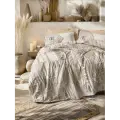 Cotton Box Ethnic Amara Karamel Çift Kişilik Nevresim Takımı