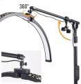 TrLed F-700B 70CM Zebra Elmas Desenli Ayaklı Profesyonel Güzellik Salonu Lambası